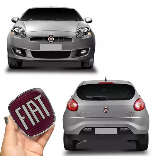 Kit Emblemas Fiat Bravo Dianteiro Traseiro Adesivo Resinado é bom? Vale a pena?