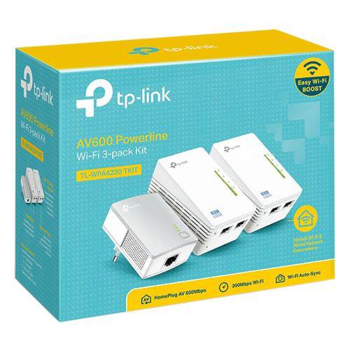 Kit Extensor Wifi TP-Link Powerline AV600 TL-WPA4220T PACK3 é bom? Vale a pena?
