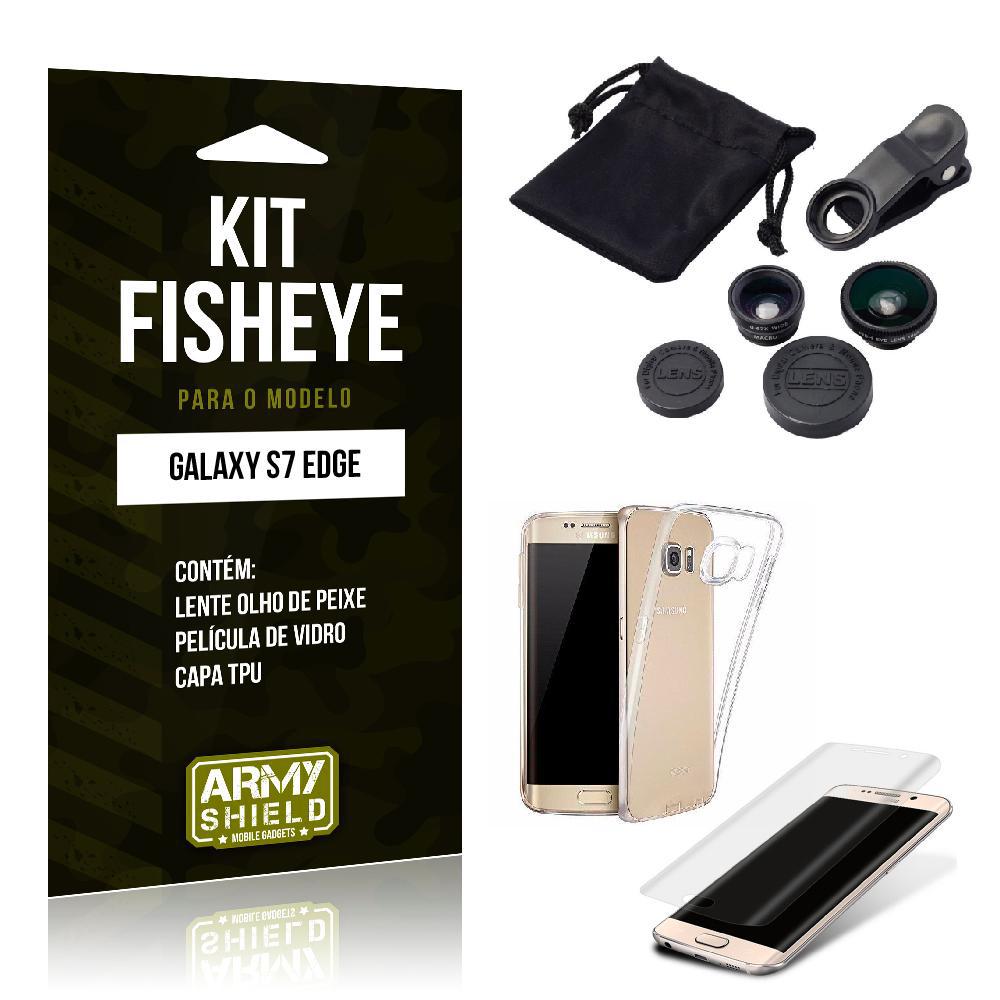 Kit Fisheye Samsung S7 Edge Película De Vidro + Capa Tpu E Lente Olho De Peixe -Armyshield é bom? Vale a pena?
