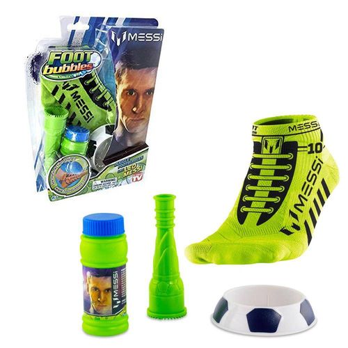 Kit Foot Bubbles Messi Meia Verde Futebol Bolinhas Bolha Sabão - Mix8 613020 é bom? Vale a pena?
