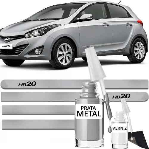Kit Friso Lateral Hyundai Hb20 Prata Metal + Tinta Retoque** é bom? Vale a pena?