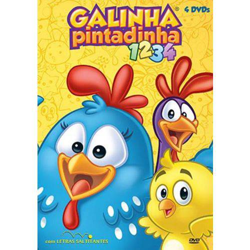 Kit Galinha Pintadinha - 4 Dvds é bom? Vale a pena?