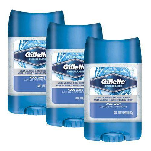 Kit Gillette 3 Desodorantes Clear Gel 82g é bom? Vale a pena?