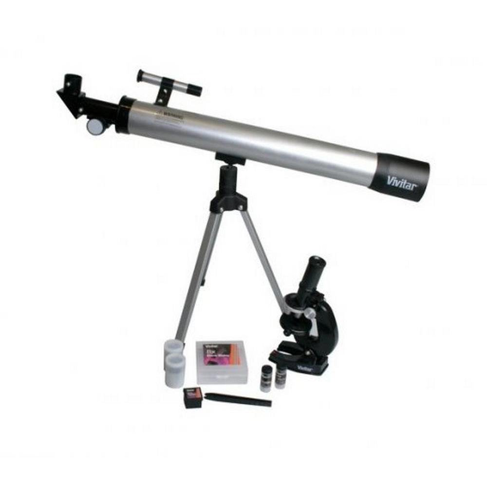 Kit Infantil Telescópio Refração 60x/120x E Microscópio C/ Ampliação 300x/450x/600x Vivitar é bom? Vale a pena?