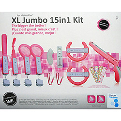 Kit Jumbo 15 em 1 - Wii / Wii U - Tech Dealer - Rosa é bom? Vale a pena?