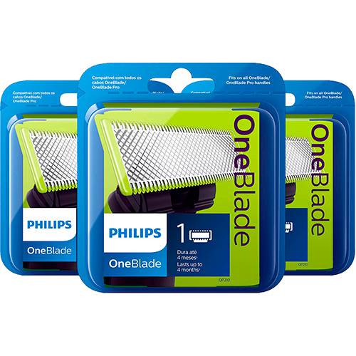 Kit 3 Lâminas Oneblade Qp21050 - Philips é bom? Vale a pena?