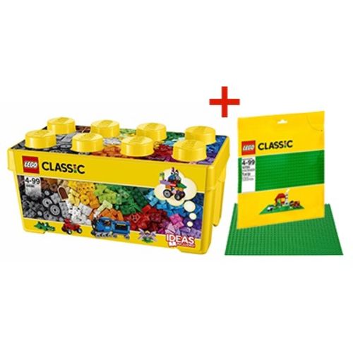 Kit Lego Classic - Caixa Média de Peças Criativas com Base Verde 10696 é bom? Vale a pena?