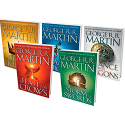 Kit Livro - Game Of Thrones: Complete Hardcover Collection (5 Livros) - a Song Of Ice And Fire é bom? Vale a pena?