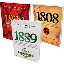 Kit Livros - 1808 + 1822 + 1889 - História do Brasil é bom? Vale a pena?