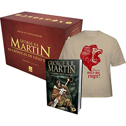 KIt Livros - Box Pocket as Crônicas de Gelo e Fogo (5 Vols.) + HQ a Guerra dos Tronos (Grátis: Camiseta Lannister) é bom? Vale a pena?