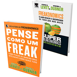 Kit Livros - Pense Como um Freak + Freakonomics + Superfreakonomics (3 Livros em 2 Volumes) é bom? Vale a pena?