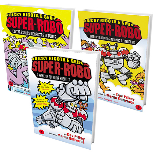 Kit Livros - Rick Ricota e Seu Super-Robô é bom? Vale a pena?