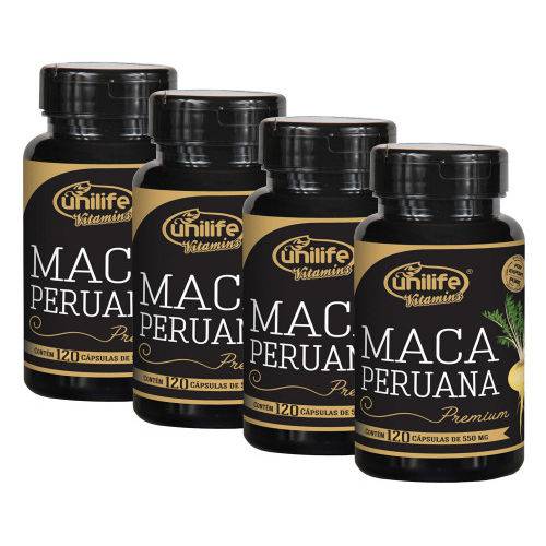 Kit Maca Peruana Premium Pura 480 Capsulas Unilife é bom? Vale a pena?