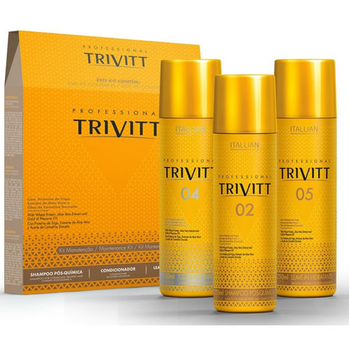 Kit Manutenção Trivitt 3x250ml - Itallian Hairtech é bom? Vale a pena?