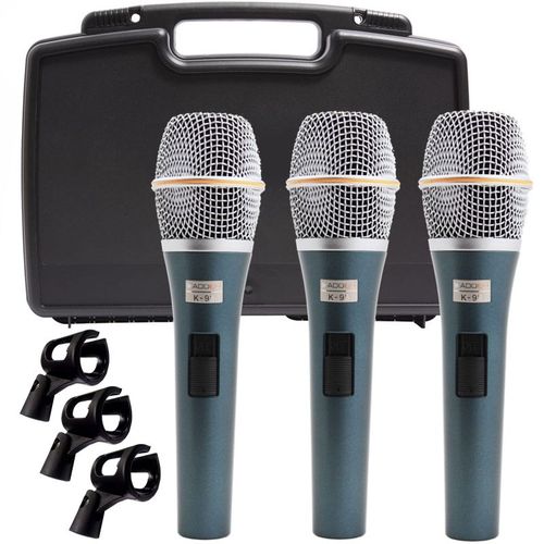Kit 3 Microfone Kadosh K98 C/ Cachimbo + Case é bom? Vale a pena?