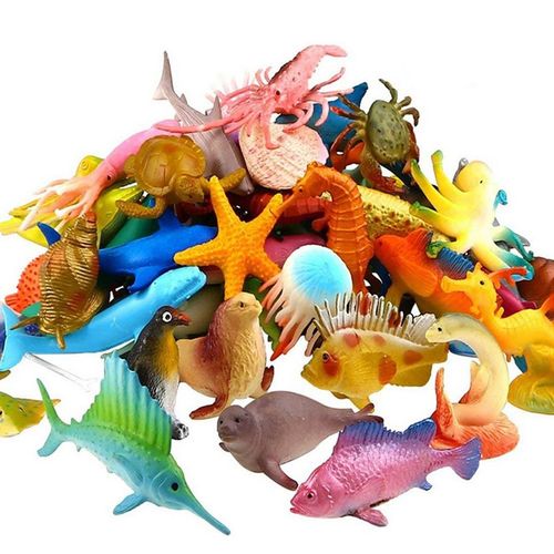 Kit Mini Animais Realista do Mar de Plástico com 52 Peças de Animais do Oceano é bom? Vale a pena?