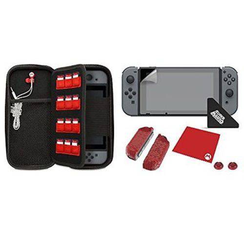 Kit Nintendo Switch Starter Mario Icon Edition Case Proteção - Nintendo é bom? Vale a pena?