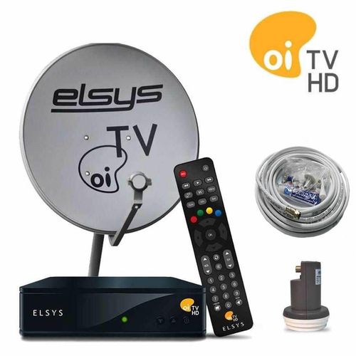 Kit Oi TV Livre Digital HD ELSYS Completo para Instalação é bom? Vale a pena?