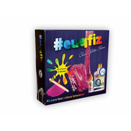 Kit P/ Fazer Slime #euqfiz 2 Clear Slimes Original é bom? Vale a pena?