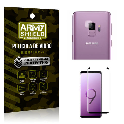 Kit Película de Lente Anti Risco + Película de Vidro Samsung Galaxy S9 - Armyshield é bom? Vale a pena?