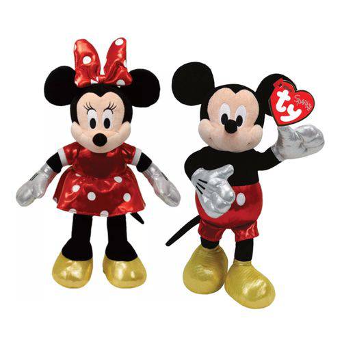 Kit Pelúcia Minnie Mouse e Mickey Mouse Ty Infantil 20cm Ursinhos Fofinhos é bom? Vale a pena?