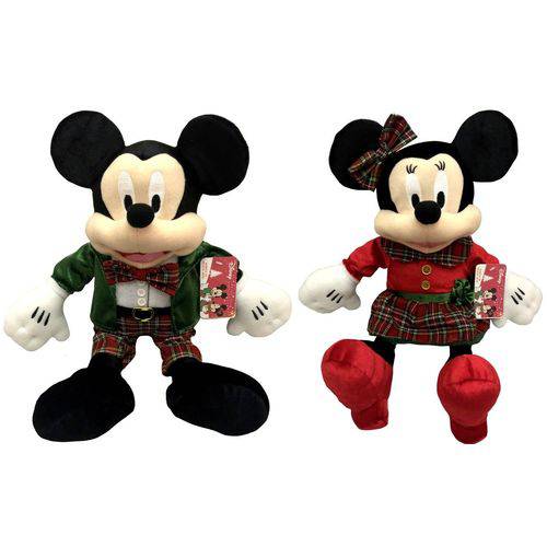 Kit Pelúcias de Natal Grandes 46cm Disney : Mickey e Minnie é bom? Vale a pena?