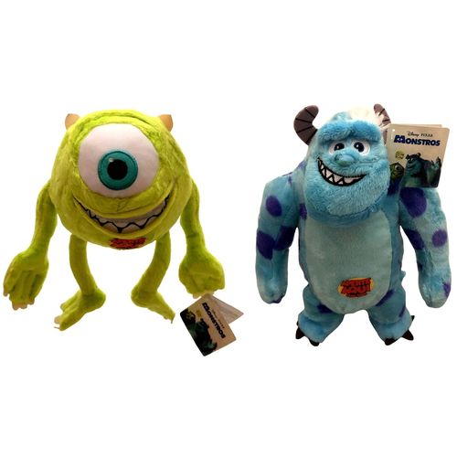 Kit Pelúcias Monstros com Som Fala Disney : Mike e Sulley é bom? Vale a pena?