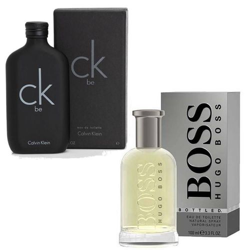 Kit Perfume Hugo Boss Bottled Edt Masculino 100ml e Calvin Klein Ck Be 100ml é bom? Vale a pena?