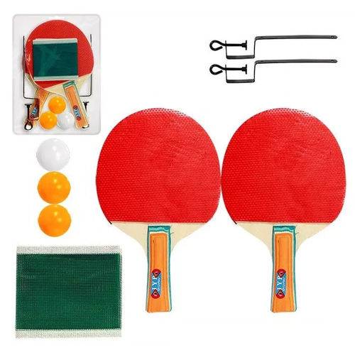 Kit Ping Pong 2 Raquetes 3 Bolas Rede e Suporte é bom? Vale a pena?