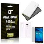 Kit Powerbank 5000 Asus Zenfone Selfie Zd551kl Powerbank + Película + Capa - Armyshield é bom? Vale a pena?