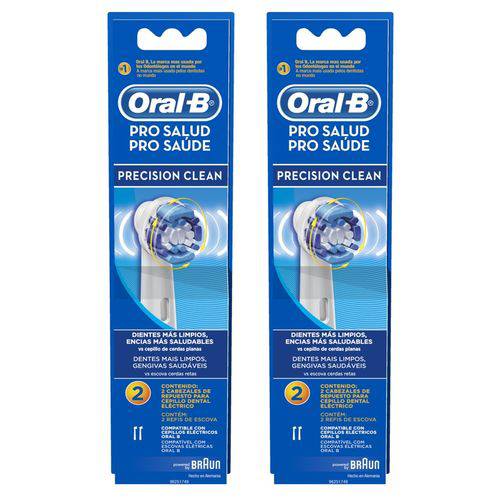 Kit Refil Escova Elétrica Oral-B Precision Clean Leve 4 Pague 3 é bom? Vale a pena?