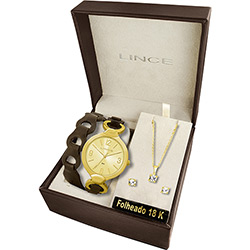 Kit Relógio Feminino Lince Analógico Fashion com Colar e Brinco LRC4228L é bom? Vale a pena?