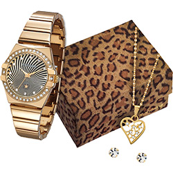 Kit Relógio Feminino Mondaine Analógico com 1 Conjunto Met Dourado 94585lpmndm3k1 é bom? Vale a pena?