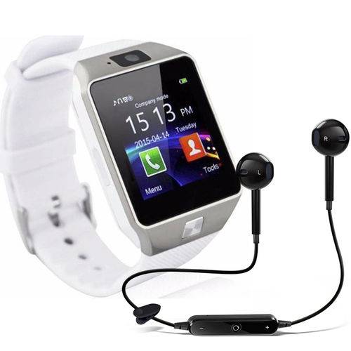 Kit 2 Relógios Smartwatch Dz09 + 2 Fone Bluetooth - Original Touch Bluetooth Gear Chip é bom? Vale a pena?