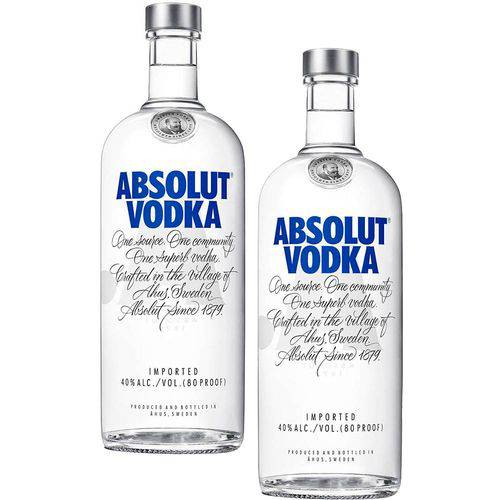 Kit Vodka Absolut 1L - 2 Unidades é bom? Vale a pena?
