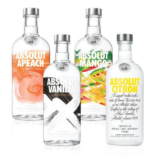 Kit Vodka Absolut Flavors Completo é bom? Vale a pena?