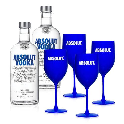 Kit Vodka Absolut Party Iv é bom? Vale a pena?