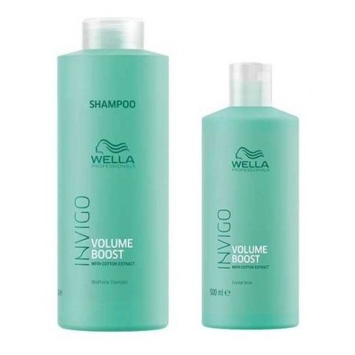Kit Wella Professionals Invigo Volume Boost Shampoo 1000ml + Condicionador 500ml é bom? Vale a pena?