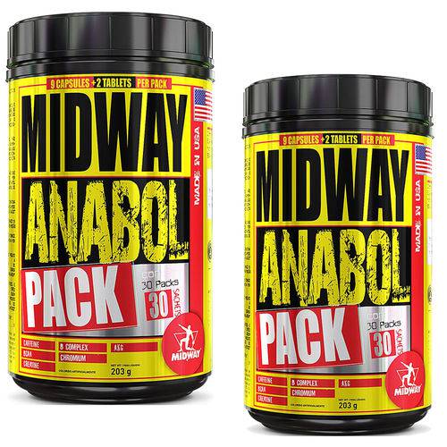Kit 2x Anabol Pack 60 Packs - Midway é bom? Vale a pena?