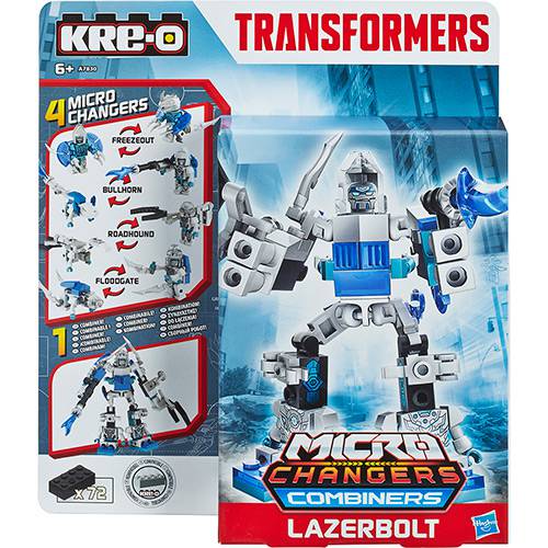 Kre-O Tra Kreon Micro Changer Combiners Lazerbolt - Hasbro é bom? Vale a pena?