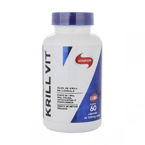 Krill Vit 500mg 60 Cápsulas - Vitafor é bom? Vale a pena?