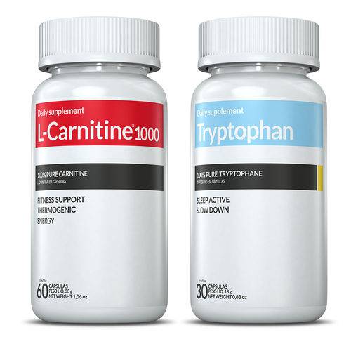 L-carnitina 1000 100% Pure Inove Nutrition - 60 Caps - Tryptophan 190mg Inove Nutrition - 30 Cáps é bom? Vale a pena?