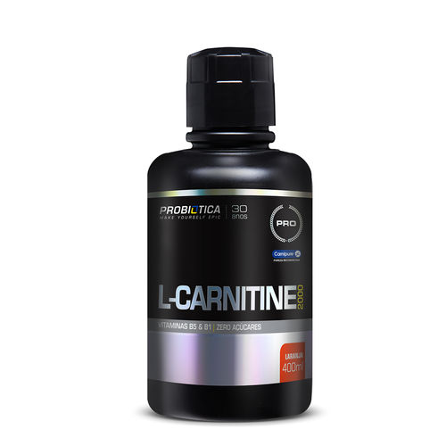 L-carnitine 2000 400ml Laranja - Probiótica Pro é bom? Vale a pena?