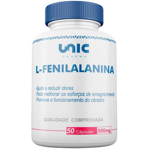 L-fenilalanina 500mg 50 Caps Unicpharma é bom? Vale a pena?