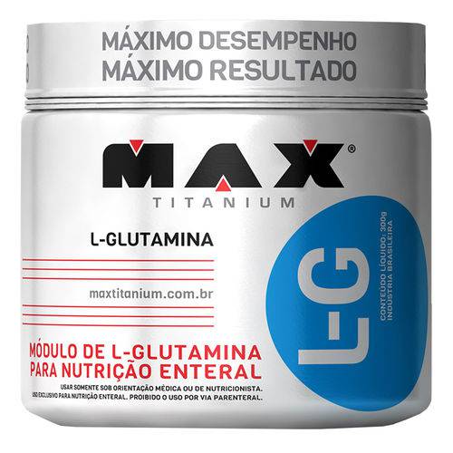 L Glutamina 300g Max Titanium é bom? Vale a pena?