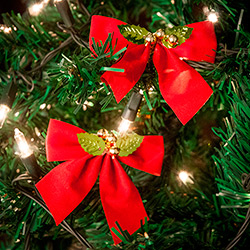 Laços Vermelhos 6cm 8 Peças- Orb Christmas é bom? Vale a pena?