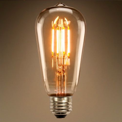 Lâmpada LED 8W ST64 Vintage Retrô Industrial Loft Thomas Edison Filamento 2200K Carbono LM1709 é bom? Vale a pena?