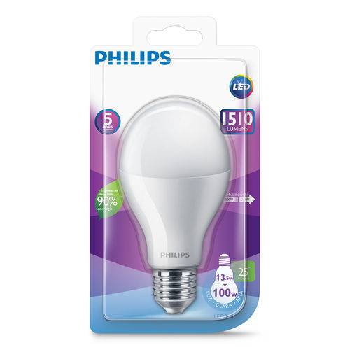 Lâmpada Led Bulbo Philips 13,5w Luz Fria 6500k Bivolt é bom? Vale a pena?