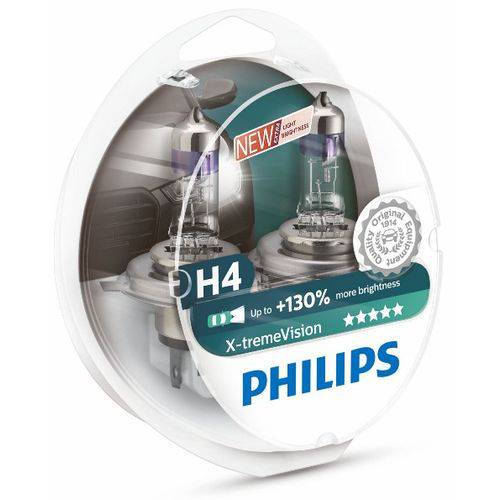 Lampada Philips H4 12V 55/60W Xtreme Vision 130%  é bom? Vale a pena?
