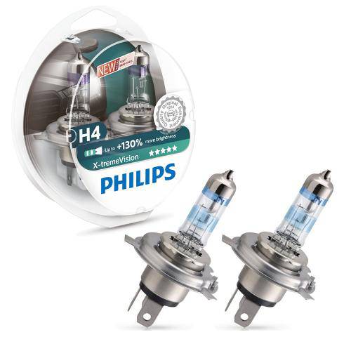 Lâmpada Philips Xtreme Vision H4 130 é bom? Vale a pena?